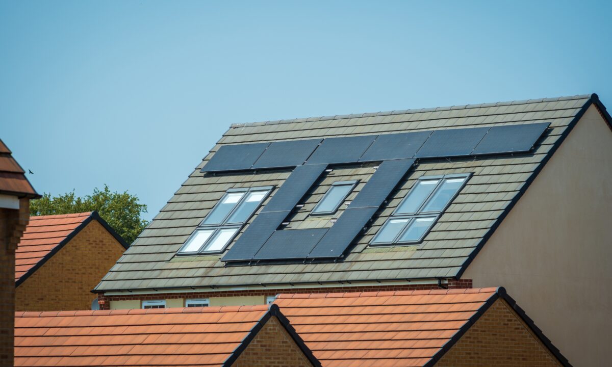 Uk houses solar panels