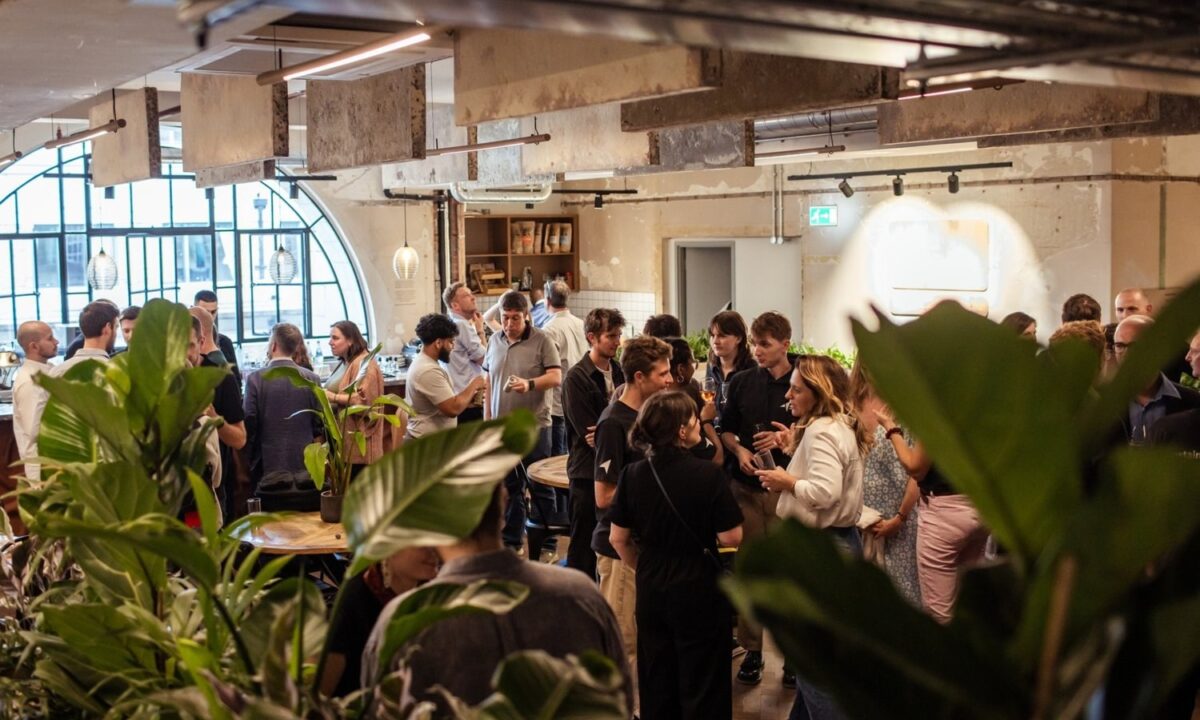 Sustainable Ventures bar area