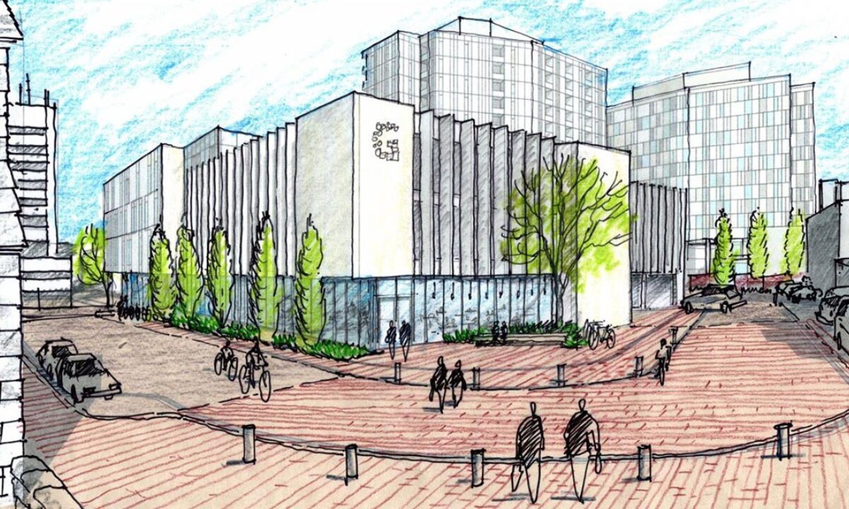 City Of Guelph Baker Chapel Court Looking North