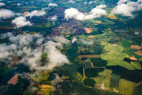 Countryside aerial