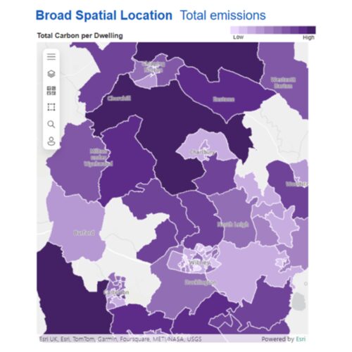 La tool spatial location