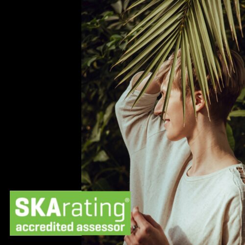 SKA sustainable fit out block 2 badge