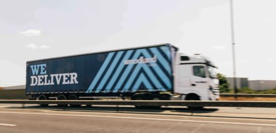Woodland group lorry