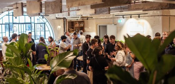 Sustainable Ventures bar area