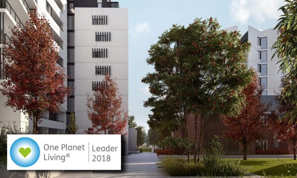 Marrick co One Planet Living leader web banner 2018