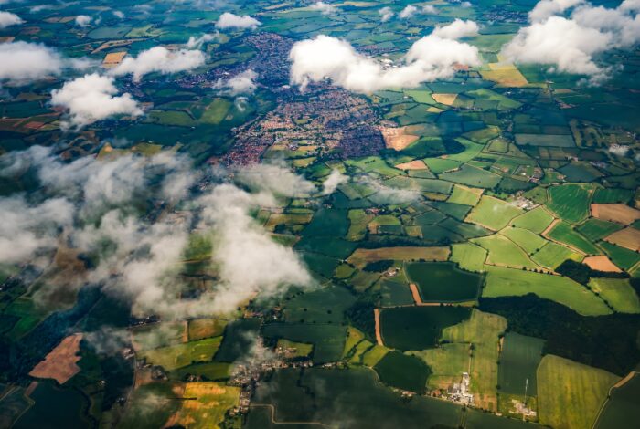 Countryside aerial
