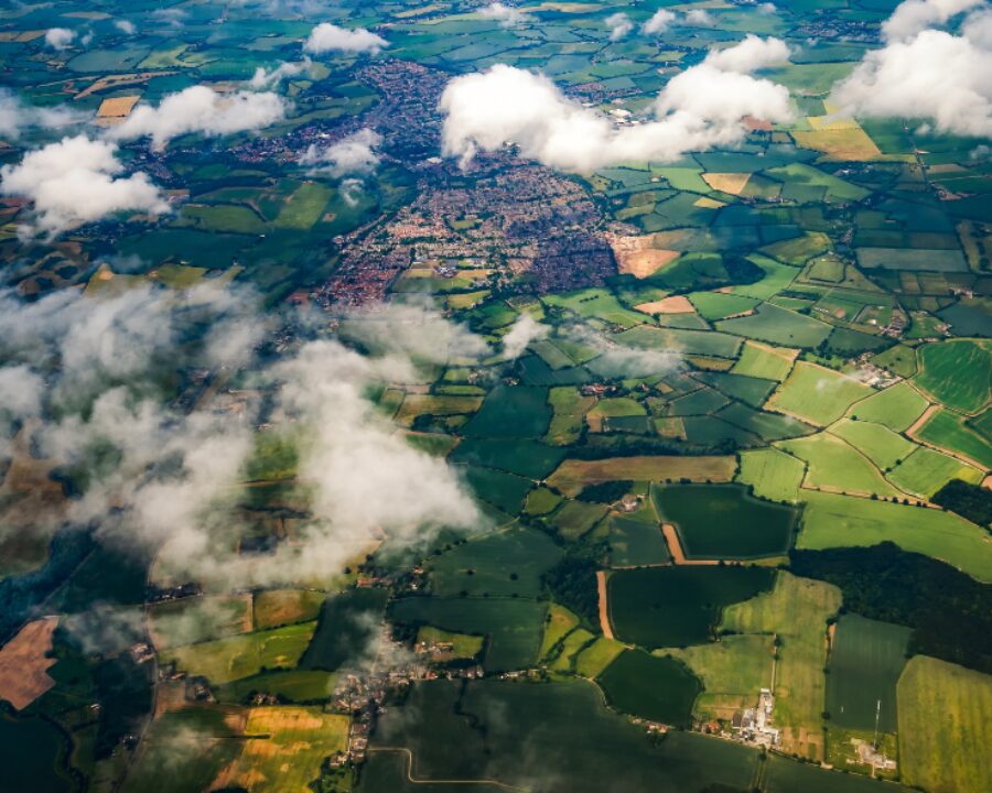Countryside aerial