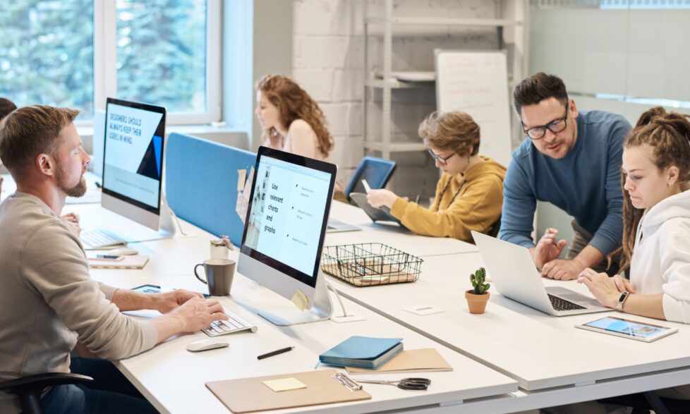 Company computers office 1