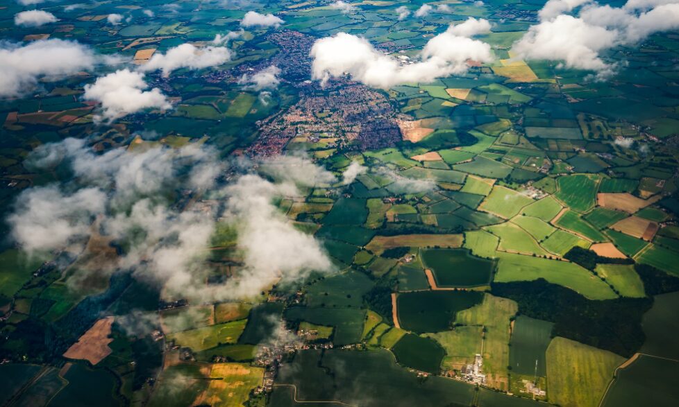 Countryside aerial
