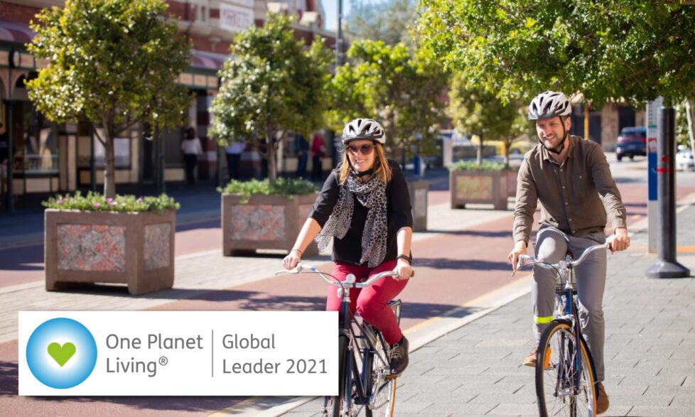 City of Fremantle One Planet Living Global leader web banner 2021