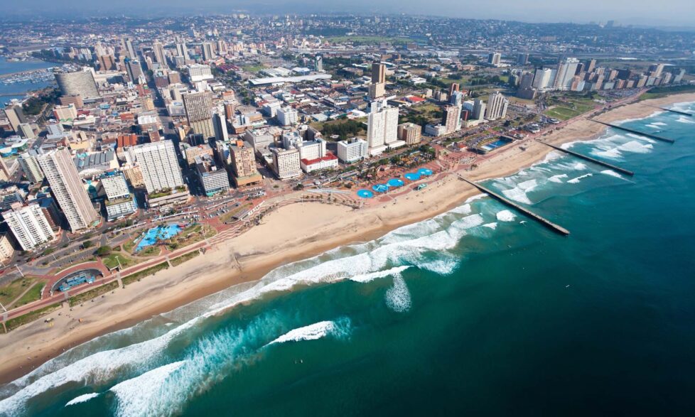Durban aerial view
